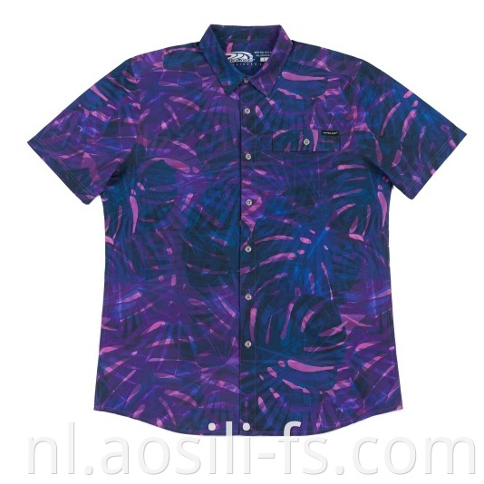 Mens poly spandex shirts